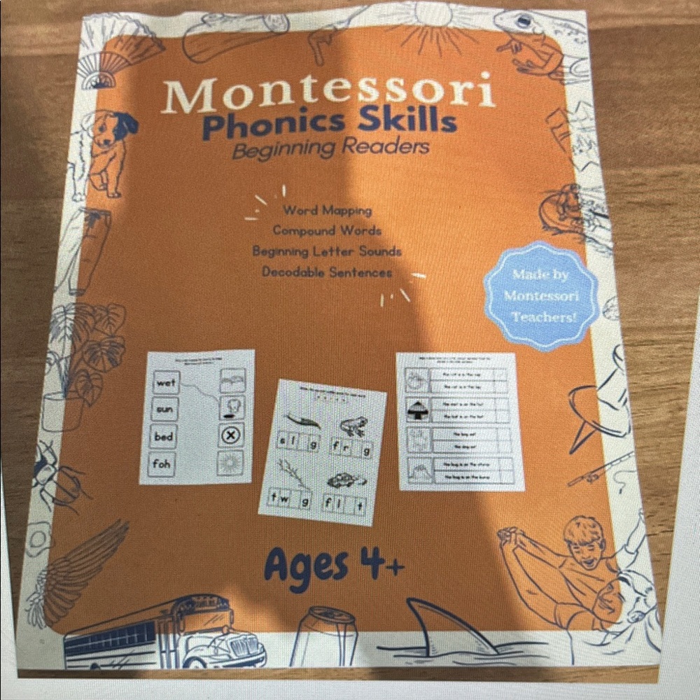 Phonics Skills Beginning Readers - Orange